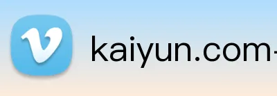 kaiyun.com-网站首页 Logo
